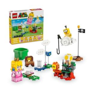 【LEGO 樂高】超級瑪利歐系列 71441 與樂高碧姬一起冒險！(互動式遊戲 任天堂 主機 禮物)