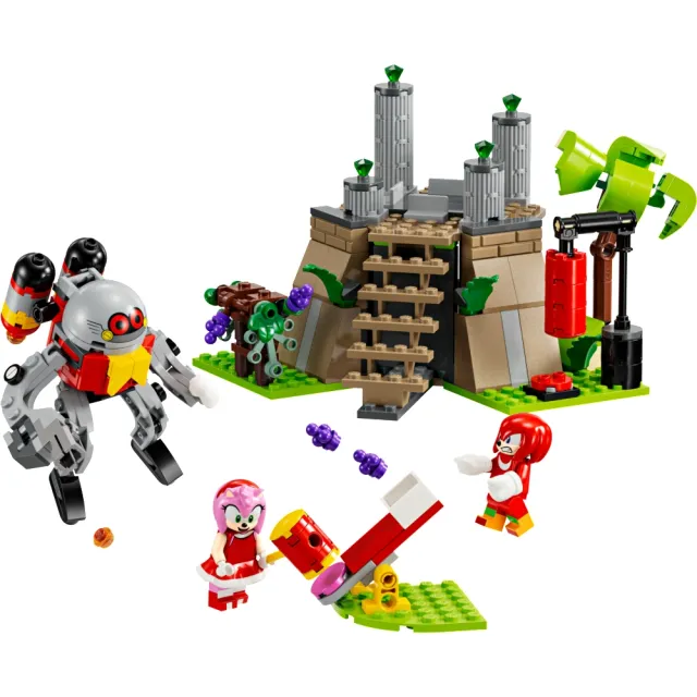 【LEGO 樂高】音速小子系列 76998 納克和王者翡翠神殿(任天堂 SEGA 禮物 玩具 創意力遊戲)
