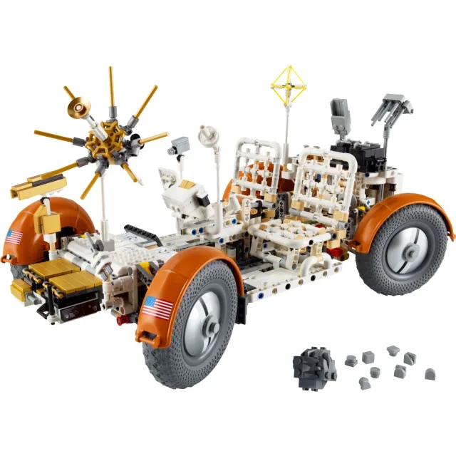 【LEGO 樂高】科技系列 42182 NASA 阿波羅月球車－LRV(太空模型 STEM科學教育 禮物 居家擺設)