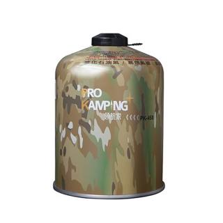 【Pro Kamping 領航家】高山瓦斯罐-450g(瓦斯罐 露營 登山 瓦斯 高山瓦斯 高山罐)