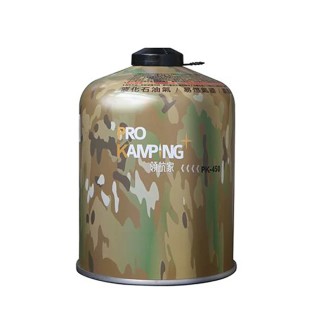 Pro Kamping 領航家 高山瓦斯罐-450g(瓦斯罐 露營 登山 瓦斯 高山瓦斯 高山罐)