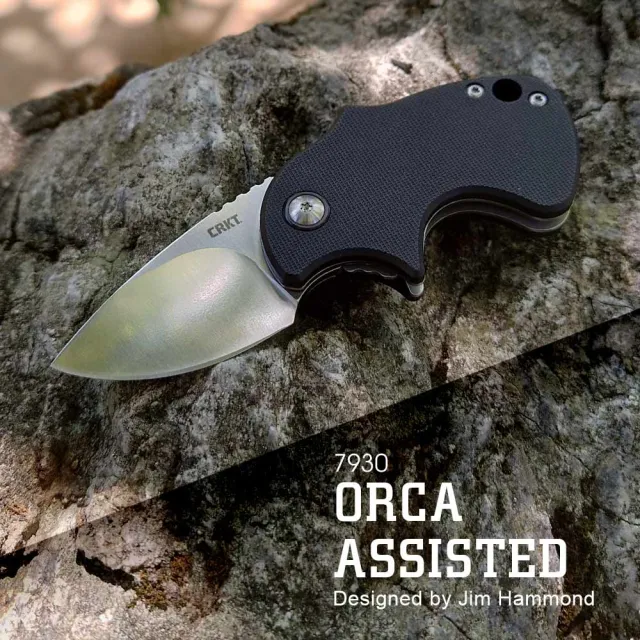 【CRKT】Orca Assisted 折刀(#7930)