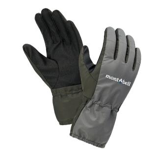 【mont bell】Thunder Pass Gloves 男款 防潑水手套 灰 M/L(1118607)