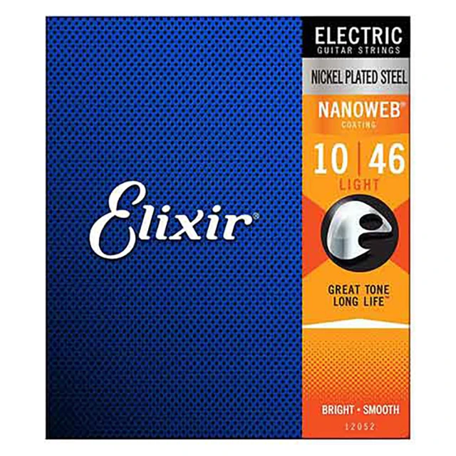 ELIXIR 12052 NANOWEB 鍍鎳鋼 10-46(原廠公司貨 商品保固有保障)