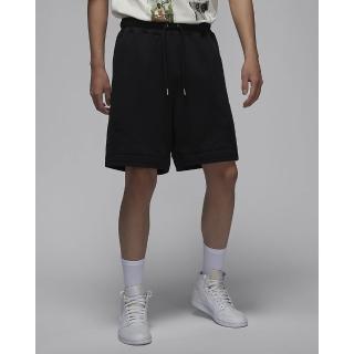 【NIKE 耐吉】短褲 運動褲 休閒 男 女 AS M J FLIGHT FLC DMND SHORT Jordan 喬丹 黑色(FV7258010)