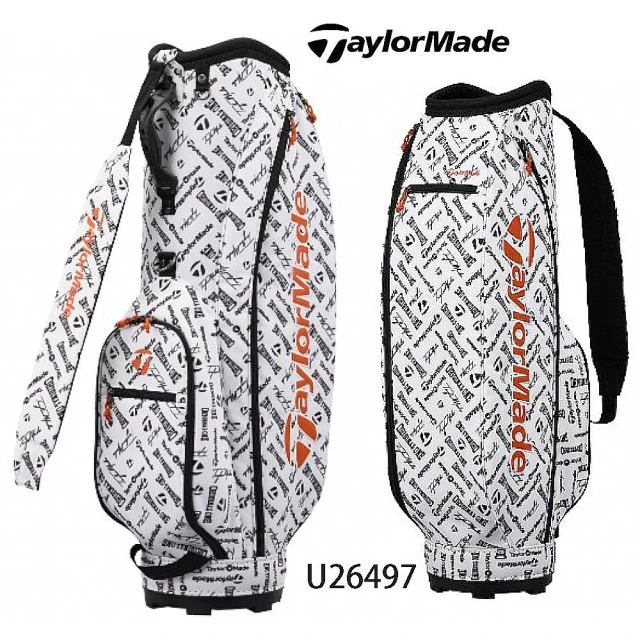 TaylorMade ICON Graphic UN259 U26497 CartBag 輕量高爾夫球桿袋(滿滿Taylormade logo的球袋)