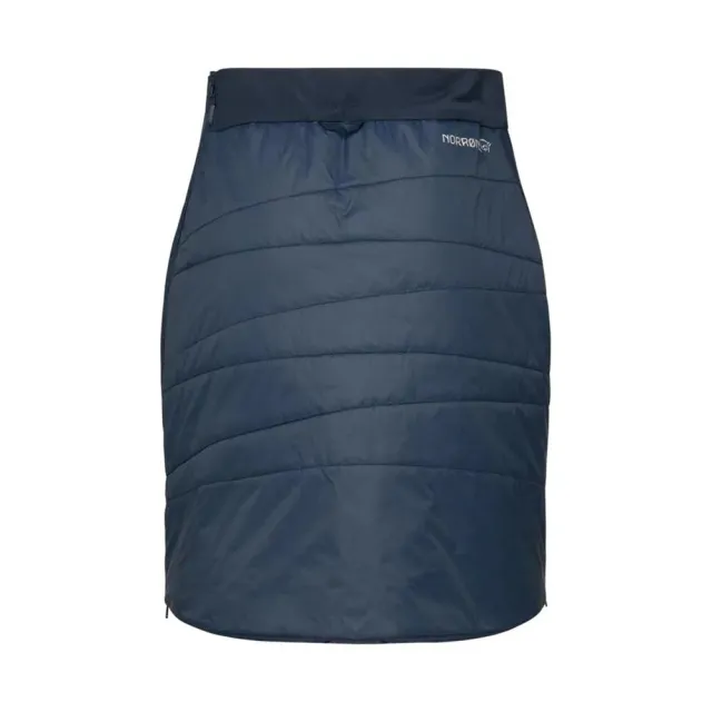 【NORRONA】falketind thermo80 保暖圍裙 女款 靛青藍(表布使用輕量抗撕裂的尼龍)