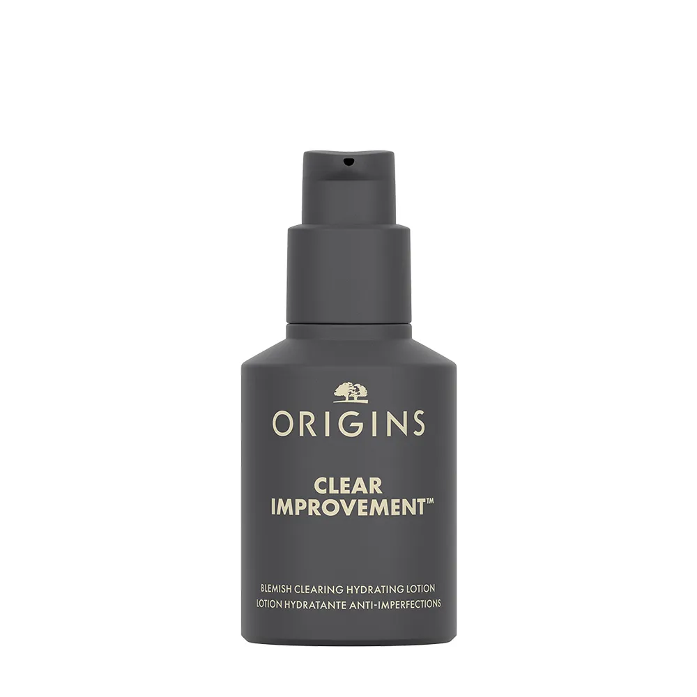 【ORIGINS 品木宣言】新上市 泥娃娃活性碳淨痘保濕調理乳50ml(淨痘小黑乳/新品上市)