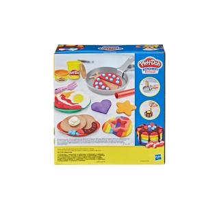 【Hasbro 孩之寶】培樂多Play-Doh 廚房系列 翻烤鬆餅遊戲組