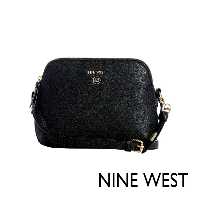 NINE WEST LOCKUP手掛式長夾-LOGO棕(14