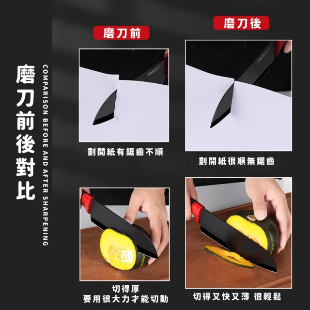 【效率+】智能家用高精度電動磨刀機(省時省力 餐廳 廚房 砥石 萬用 多種刀具 磨刀石 磨剪刀 左右刃面)