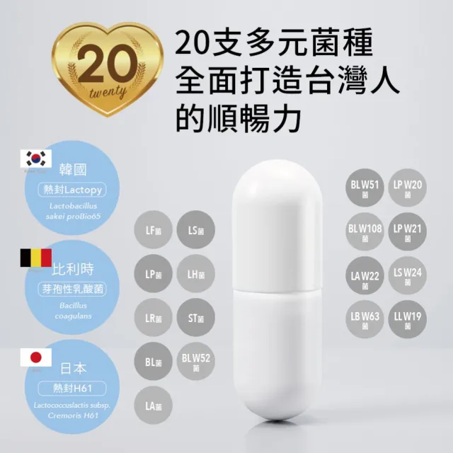 【好菌家】早安暢酵益生菌x2袋組(30粒/袋)