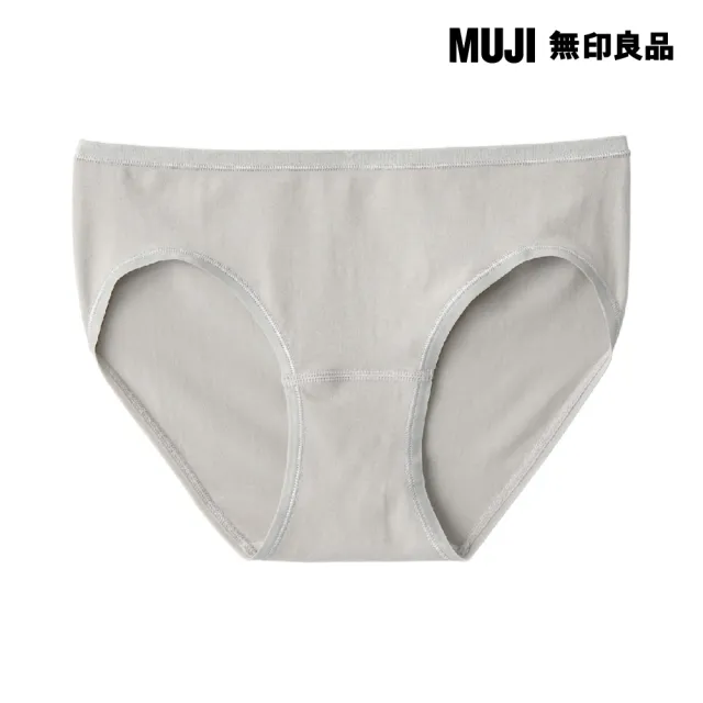 【MUJI 無印良品】女彈性低腰短版內褲(共5色)