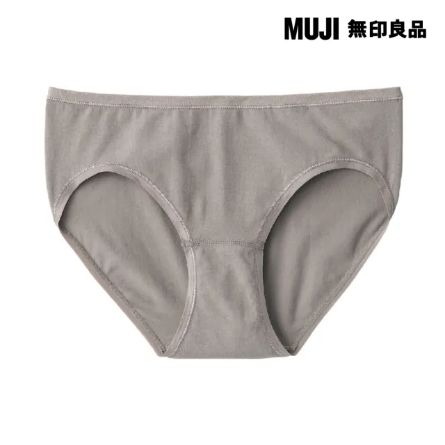 【MUJI 無印良品】女彈性低腰短版內褲(共5色)