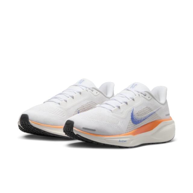 【NIKE 耐吉】Air Zoom Pegasus 41 巴黎奧運 女 白橘 小飛馬 運動 慢跑鞋(HF7362-900 ∞)