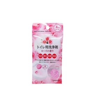 【YIUO】日本製 強力馬桶清潔劑 10gx4入(廚房 下水道 疏通 廁所 管道 玫瑰)