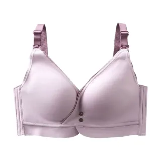 【JoyNa】交叉款無痕內衣 下圍不勒肚孕婦內衣(薄杯.無鋼圈.哺乳內衣)