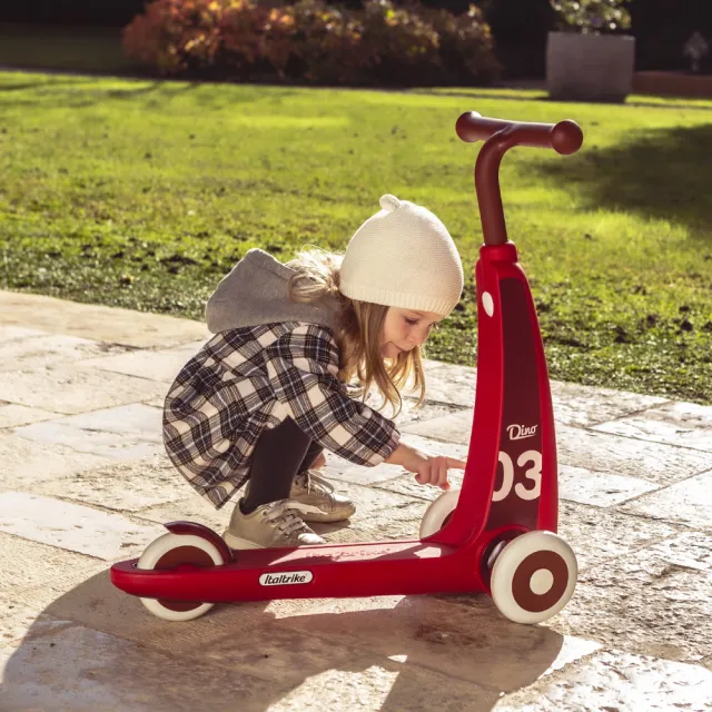 【Italtrike】Dino 兒童滑板車/助步車/滑步車/滑行車/學步車/騎乘玩具(3色選擇)