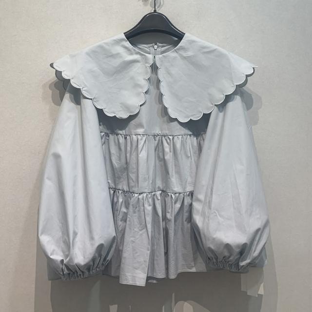 【巴黎精品】現貨+預購 襯衫長袖上衣(浪漫娃娃領氣質寬鬆女裝2色a1er11)