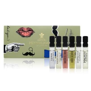 【PENHALIGON’S 潘海利根】Pillar 限定試管香水組 2ml X 6(平行輸入)