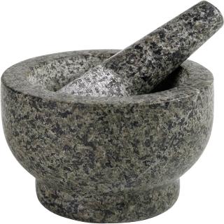 【IBILI】大理石磨搗組 13cm / 研磨缽 磨藥機 搗泥器 杵臼 搗缽