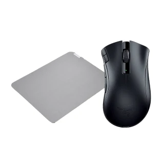 【Razer 雷蛇】滑鼠+鼠墊組合★DeathAdder V2 X HyperSpeed 無線滑鼠+Pro Glide鼠墊(魔物獵人適用)