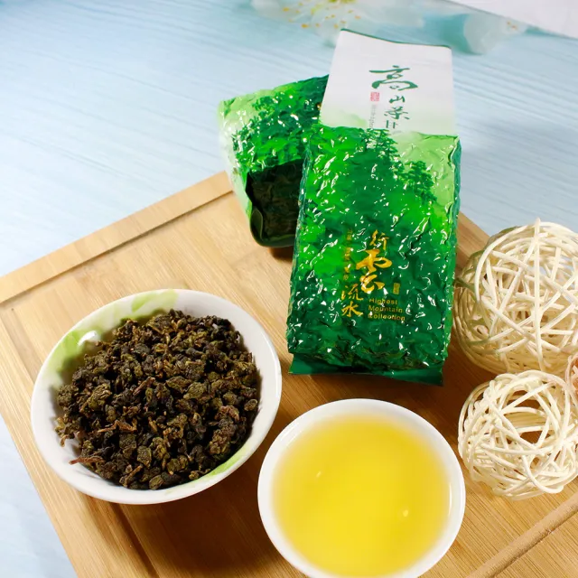 【龍源茶品】杉林溪藏香甘醇烏龍茶葉150gx4包(共1斤;無焙火;附提袋;生青茶;無焙火;微發酵)