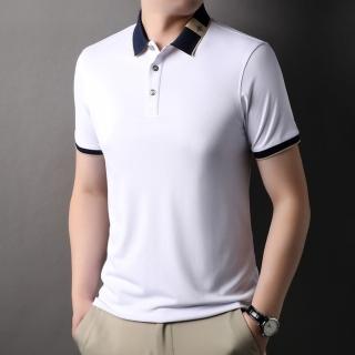 【巴黎精品】現貨+預購 POLO衫男短袖上衣男裝襯衫男短袖T恤(高爾夫球衫吸濕排汗男襯衫6色a1ff26)