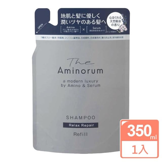 【KUM 熊野】日本 The Aminorum 氨基酸洗髮精補充包 350ml