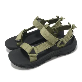 【MERRELL】涼鞋 Speed Fusion Web Sport 男鞋 綠 魔鬼氈 緩衝 抓地 水陸兩棲涼鞋(ML006185)