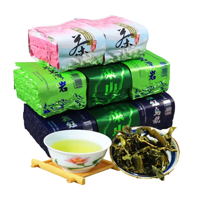 【龍源茶品】台灣珍藏菁嫩水甜鮮香杉林溪烏龍茶葉(任選共1.5斤;奇萊山高山茶;杉林溪;阿里山;台灣高冷春茶)