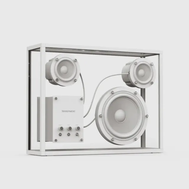 【TRANSPARENT】Large Transparent Speaker(透明無線藍牙音響)