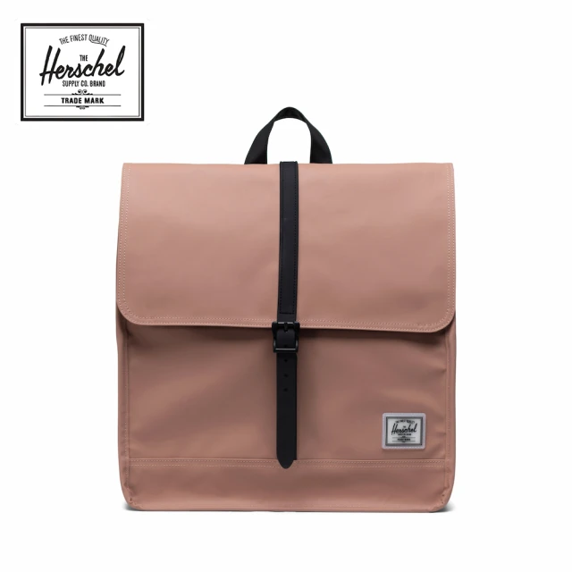 Herschel 官方直營 後背包 13吋筆電包 書包 磁扣 防潑水 14L City Mid 玫瑰粉