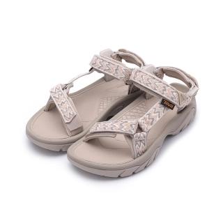 【TEVA】TERRA FI 5 UNIVERSAL 印花運動涼鞋 米 女鞋 TV1099443SLN