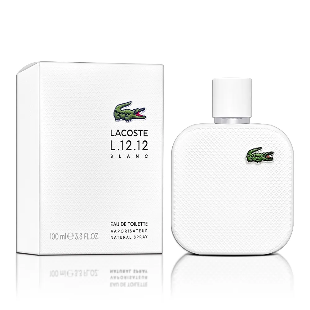 【LACOSTE】經典純白淡香水 100ML(專櫃公司貨)