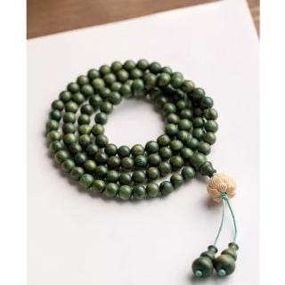 【巴黎精品】現貨+預購 佛珠108顆念珠(綠檀木6/8/10mm玉檀香男女手串3款a1ez10)