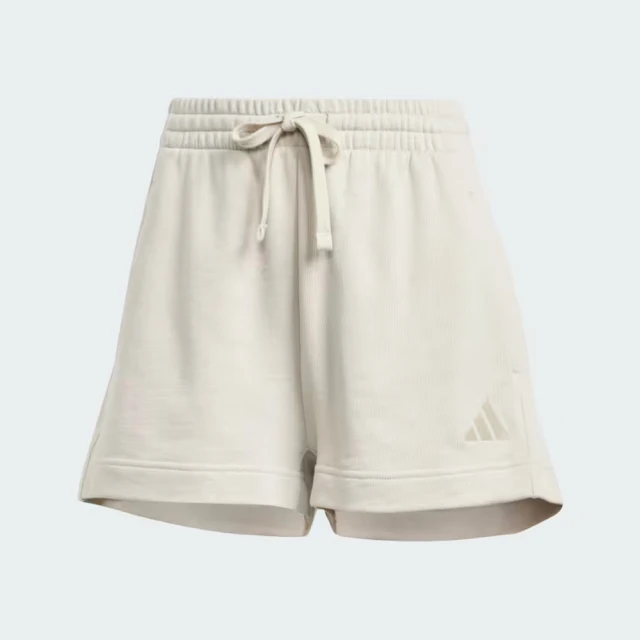 adidas 愛迪達 W ALL SZN FT SH 米色 棉褲 口袋 短褲 女 運動褲 休閒褲(JJ4922 ∞)