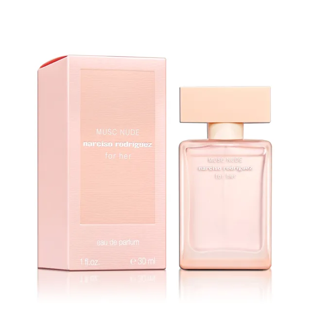 【NARCISO RODRIGUEZ】粉裸繆思淡香精 30ML(專櫃公司貨)