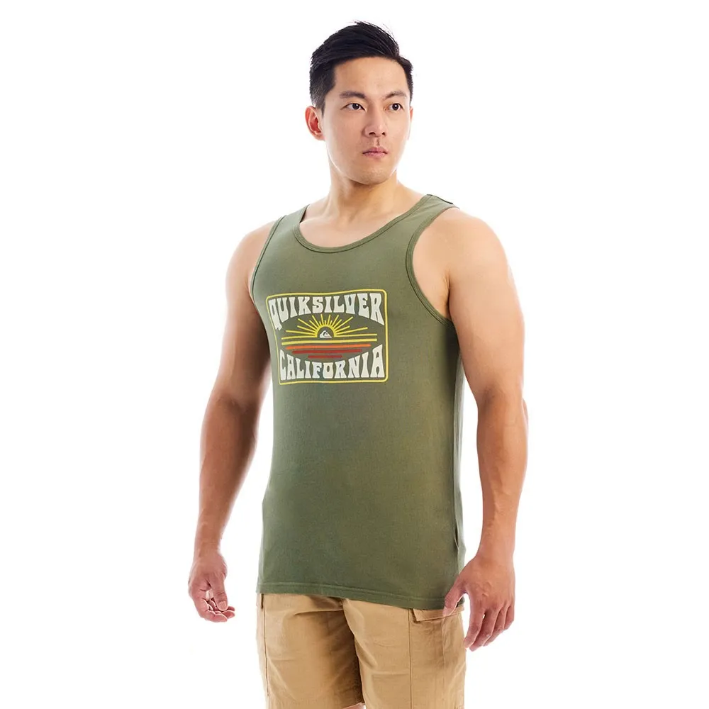 【Quiksilver】男款 男裝 背心 CALIFORNIA DREAMIN TANK(軍綠)