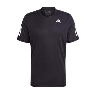 【adidas 愛迪達】Club Smu3s Tee 男 短袖 上衣 運動 訓練 吸濕排汗 透氣 黑白(IS2296)