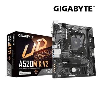 【GIGABYTE 技嘉】技嘉 A520M K V2 主機板
