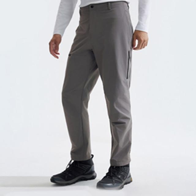 【The North Face】北臉 長褲 男款 防潑水 多口袋 M BASIN PANT 灰 NF0A8AZ40UZ