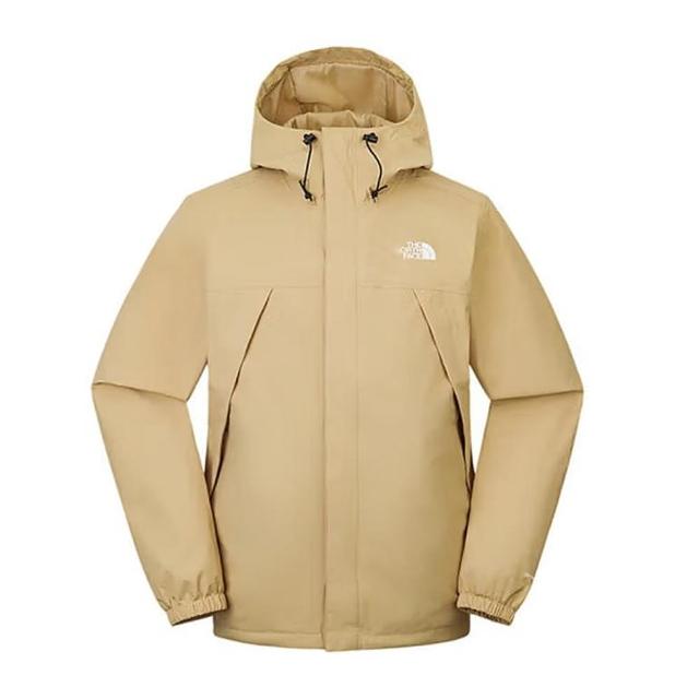 【The North Face】北臉 外套 男款 運動連帽外套 衝鋒衣 防潑水 防風 M ANTORA JACKET 卡其 NF0A7QOHLK5