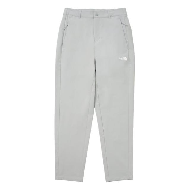 【The North Face】北臉 長褲 女款 防潑水 W ESSENTIALS ANKLE PANT 灰 NF0A81SQA0M