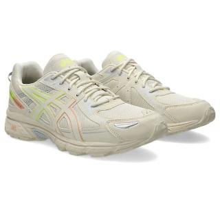 【asics 亞瑟士】休閒鞋 男鞋 女鞋 運動鞋 GEL-VENTURE 6 米白 1203A438-100