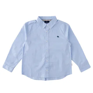 【BLUEDOG】童裝-經典素色襯衫(藍色)