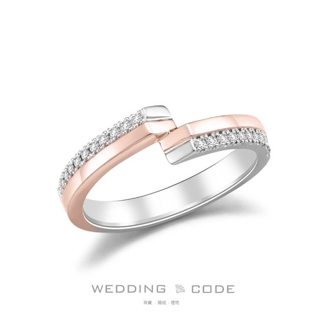 【WEDDING CODE】鉑金 14K金 12分鑽石女戒 4676(天然鑽石 母親節 現貨)