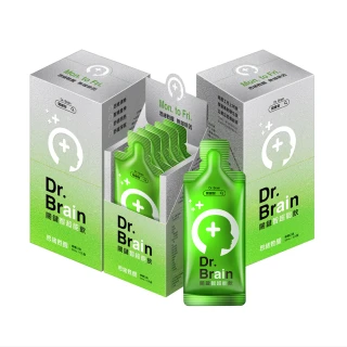 【Dr.Brain 關鍵智】AI超能飲50ML*5入裝*3盒組-檸檬口味(即刻有感/思緒甦醒/無咖啡因)