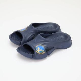 【NBA】NBA 隊徽 運動拖鞋 勇士隊 深藍(3321162380)