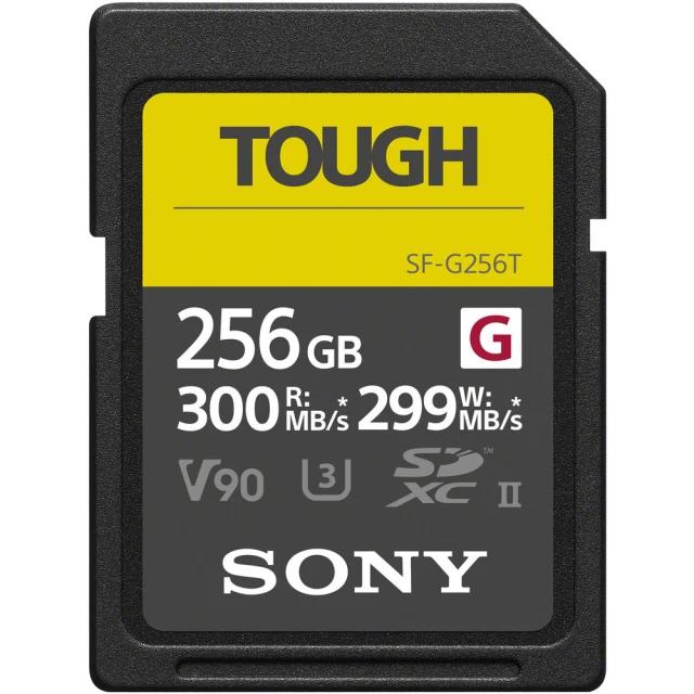 SONY 索尼 SDXC U3 256GB 超高速防水記憶卡 SF-G256T(公司貨)